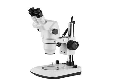 중국 0.8X ~ 5X 급상승 객관적인 Mikroskop 43.5mm ~ 211mm 효과적인 거리 입체 음향 현미경 협력 업체
